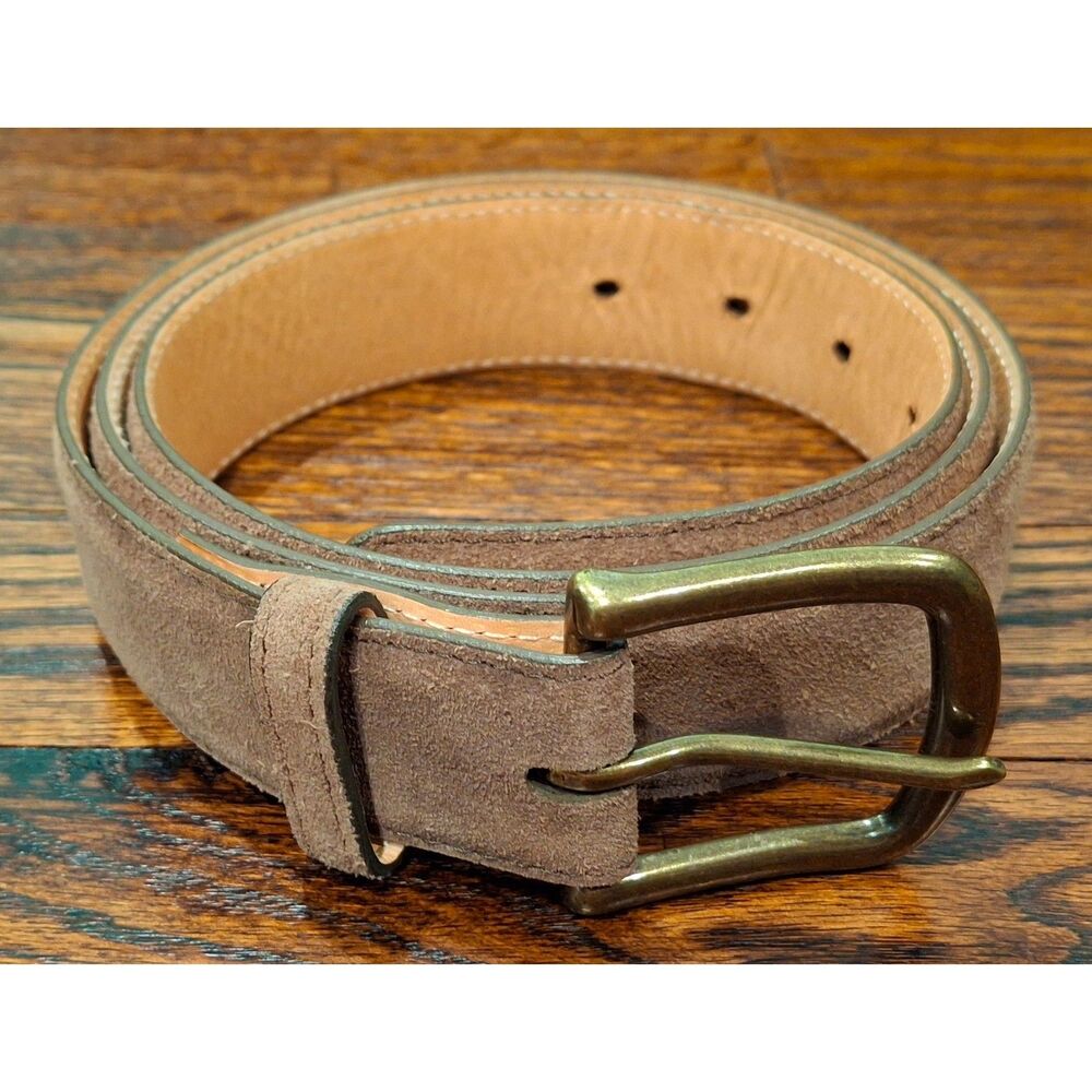 Tecovas Suede Bovine Leather Belt Mens 42